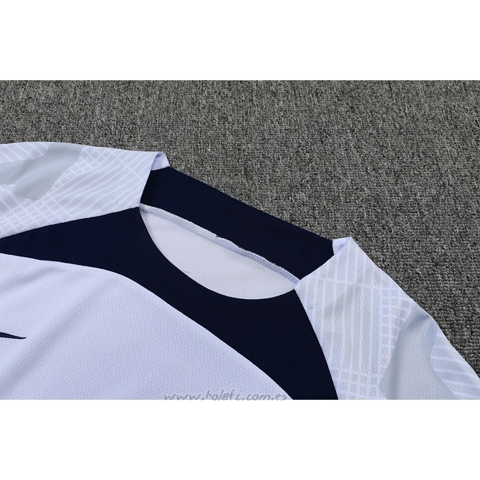 Chandal del Paris Saint-Germain Manga Corta 2022-2023 Blanco - Pantalon Corto